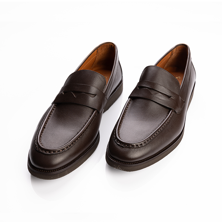 حذاء سان بيدرو اليكس جلد الغزال الطبيعي اللون بني - 1932